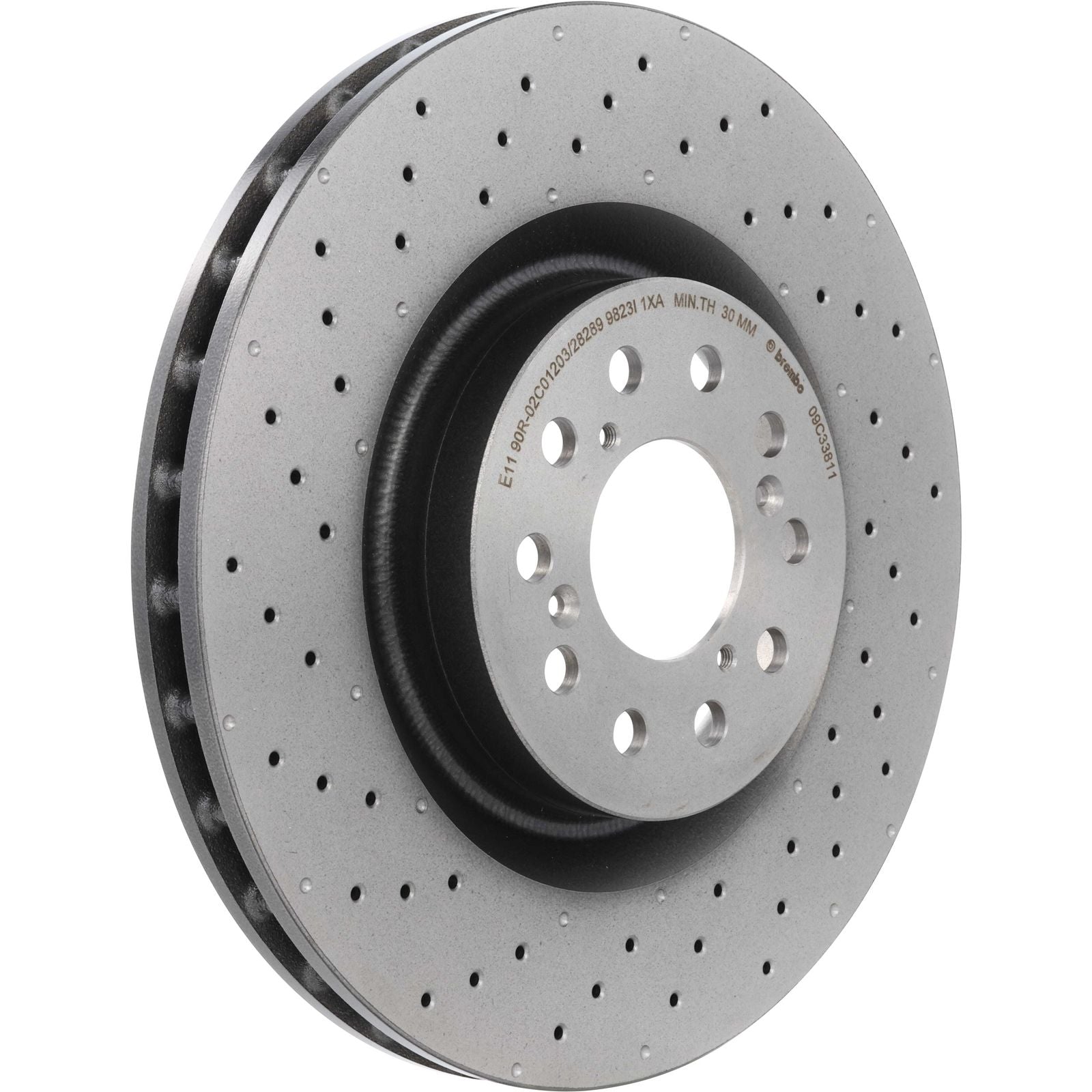 PRIME UV Coated Front Disc Brake Rotor - 09.C338.11_01