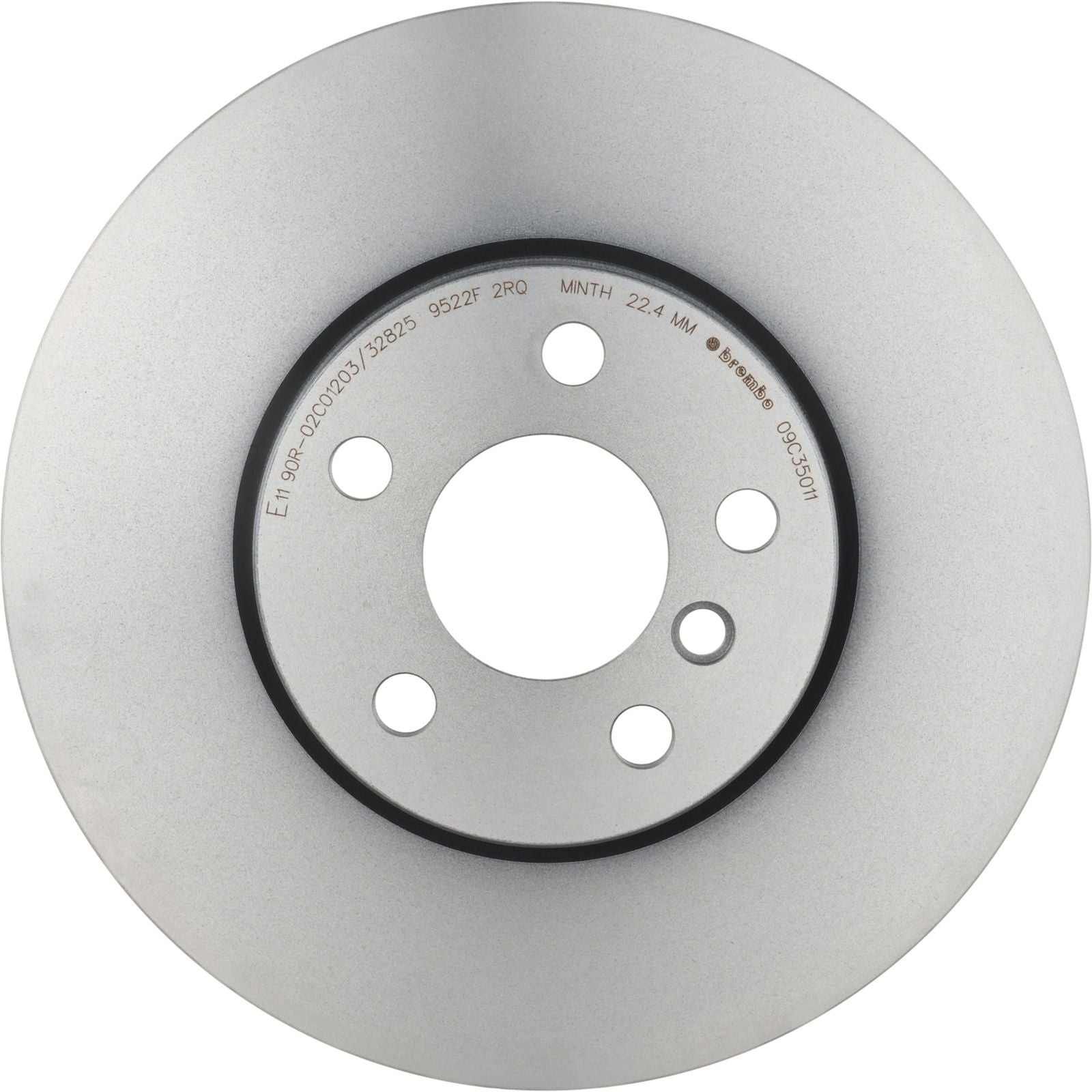 PRIME UV Coated Front Disc Brake Rotor - 09.C350.11_01