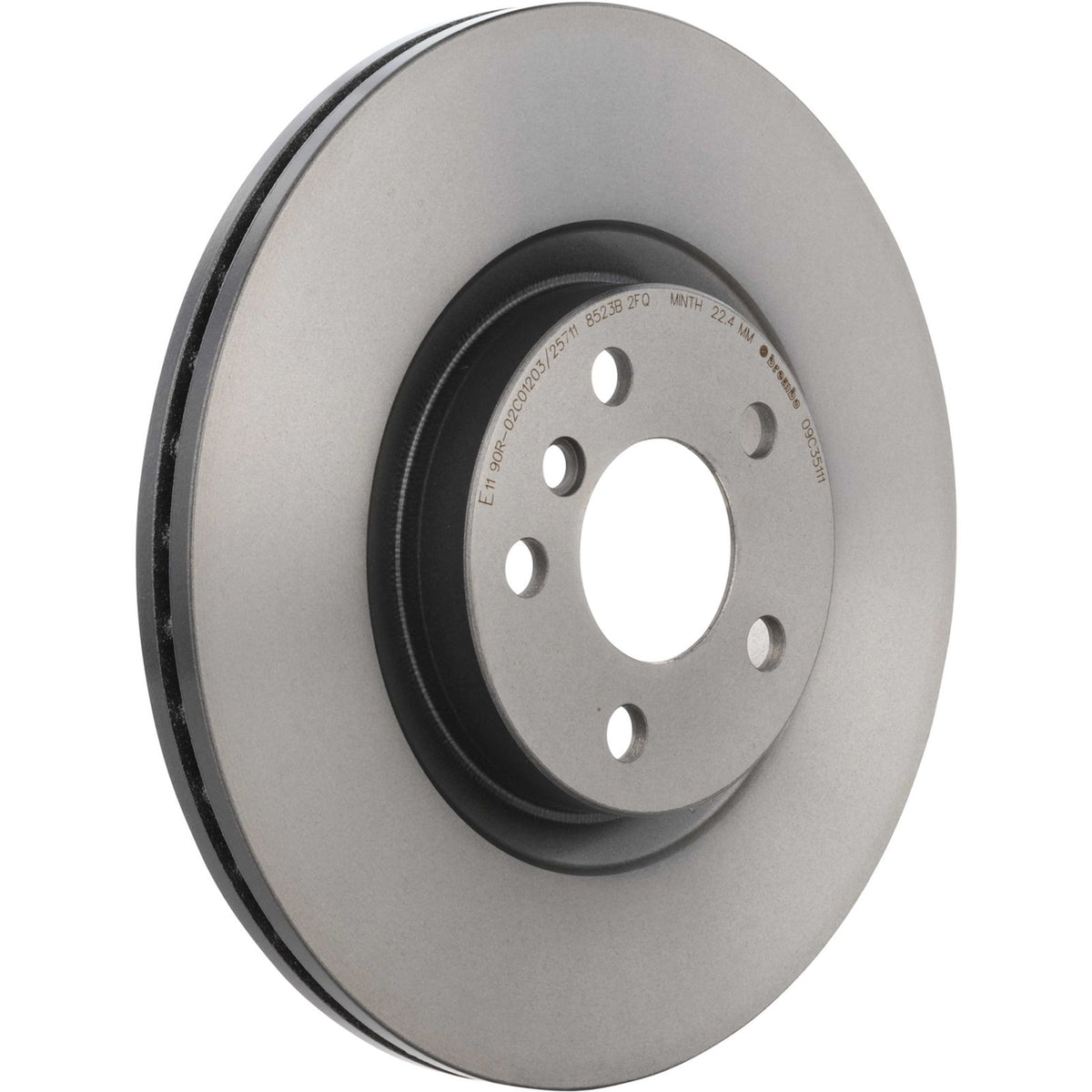 PRIME UV Coated Front Disc Brake Rotor - 09.C351.11_02
