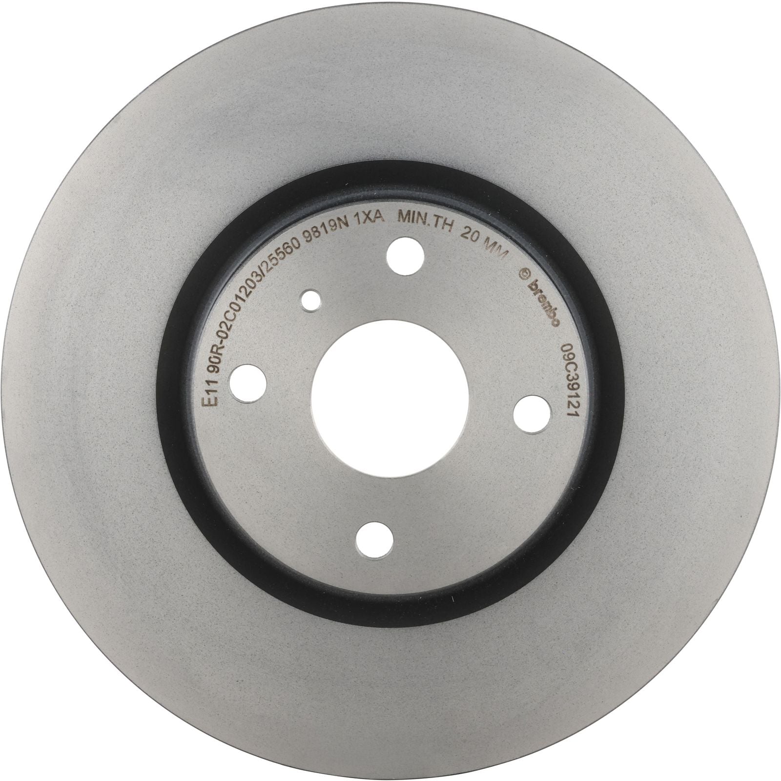PRIME UV Coated Front Disc Brake Rotor - 09.C391.21_03