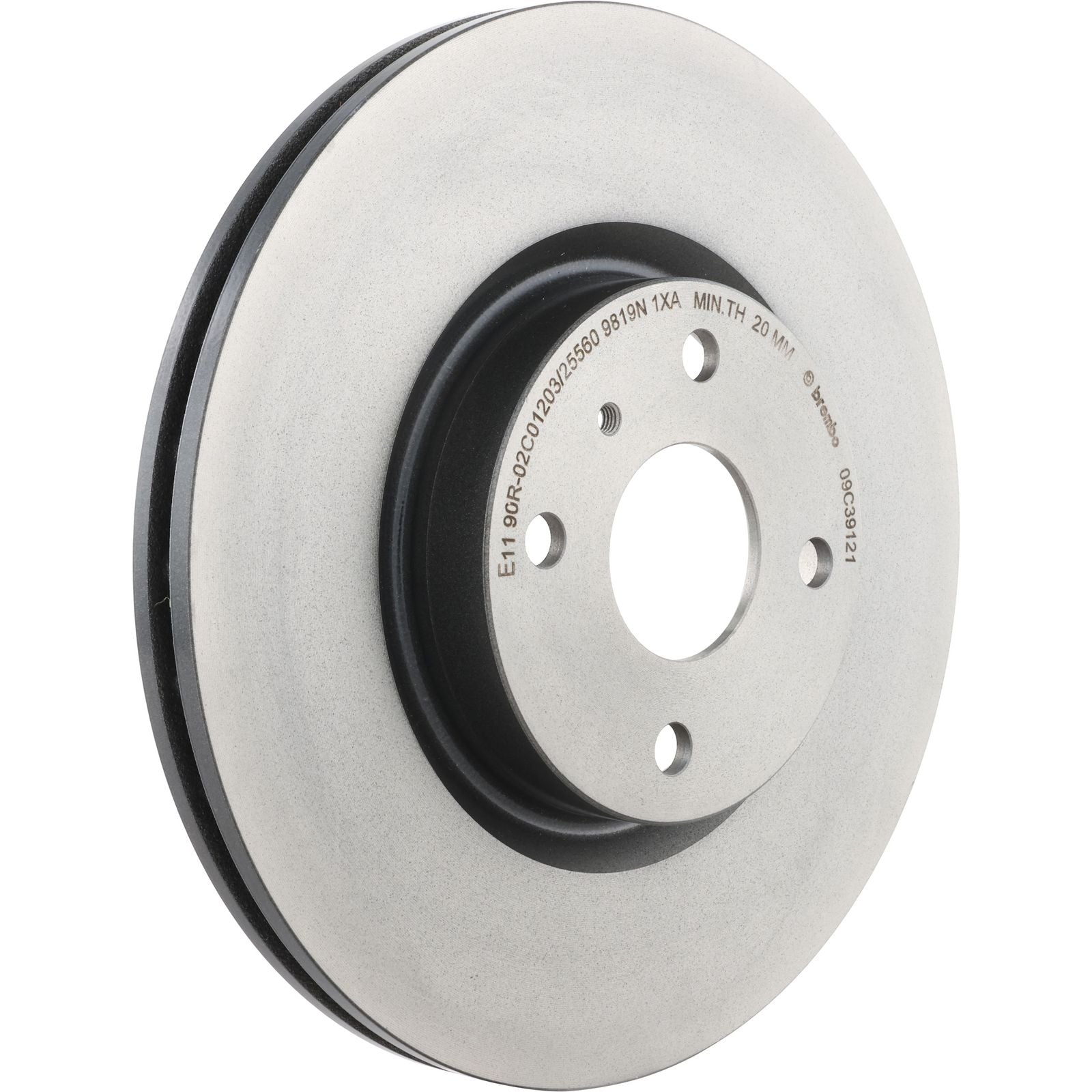 PRIME UV Coated Front Disc Brake Rotor - 09.C391.21_01