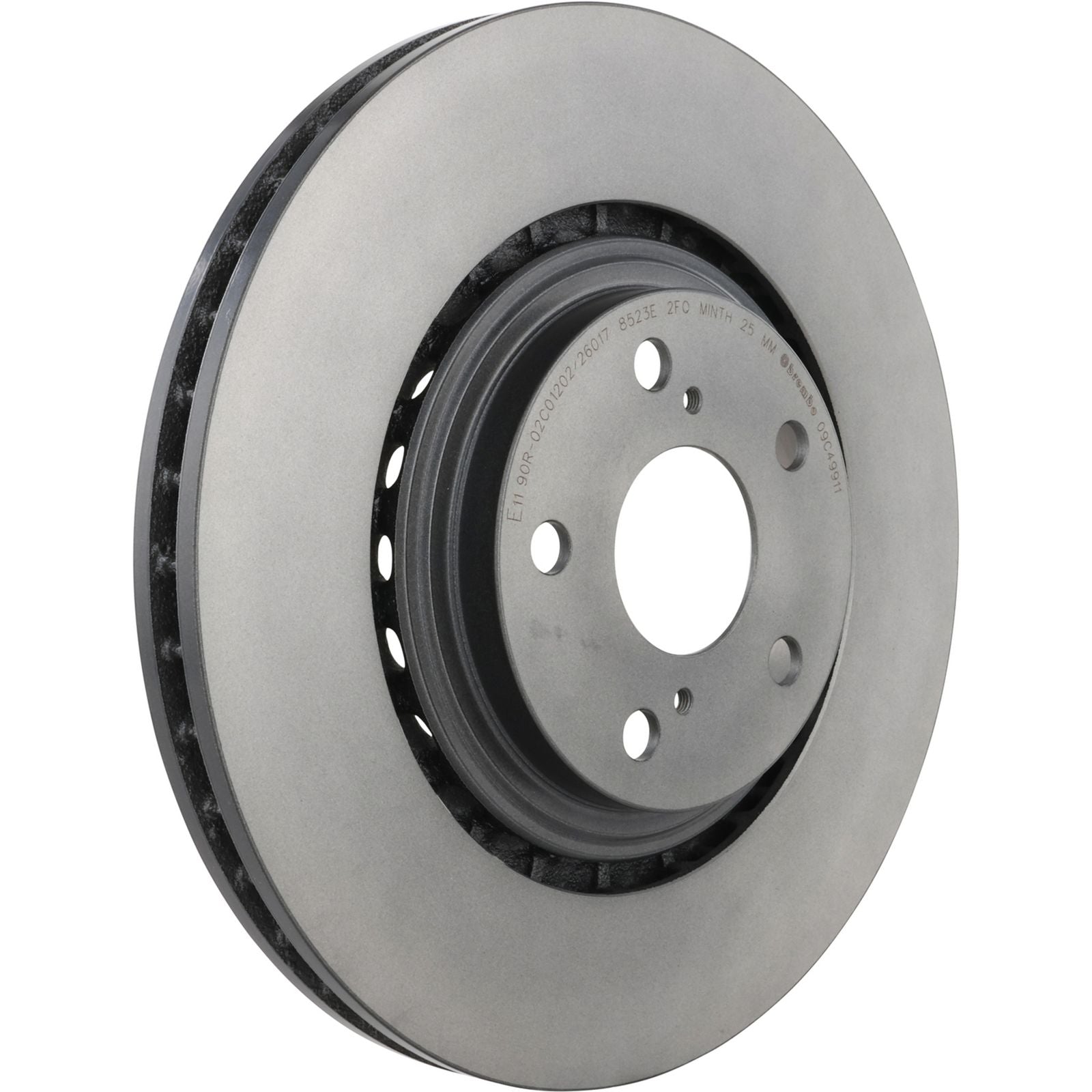 PRIME UV Coated Front Disc Brake Rotor - 09.C499.11_03
