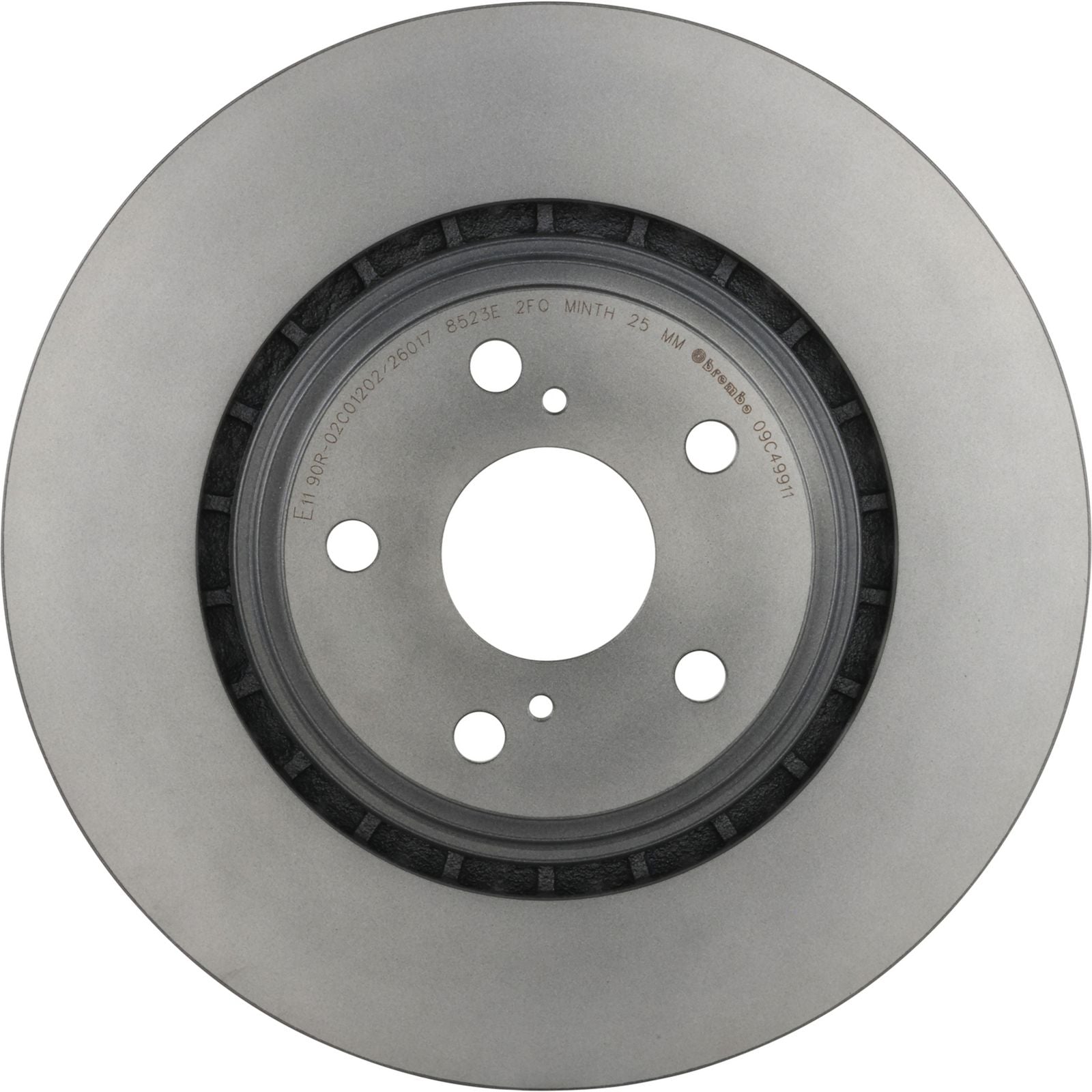 PRIME UV Coated Front Disc Brake Rotor - 09.C499.11_05