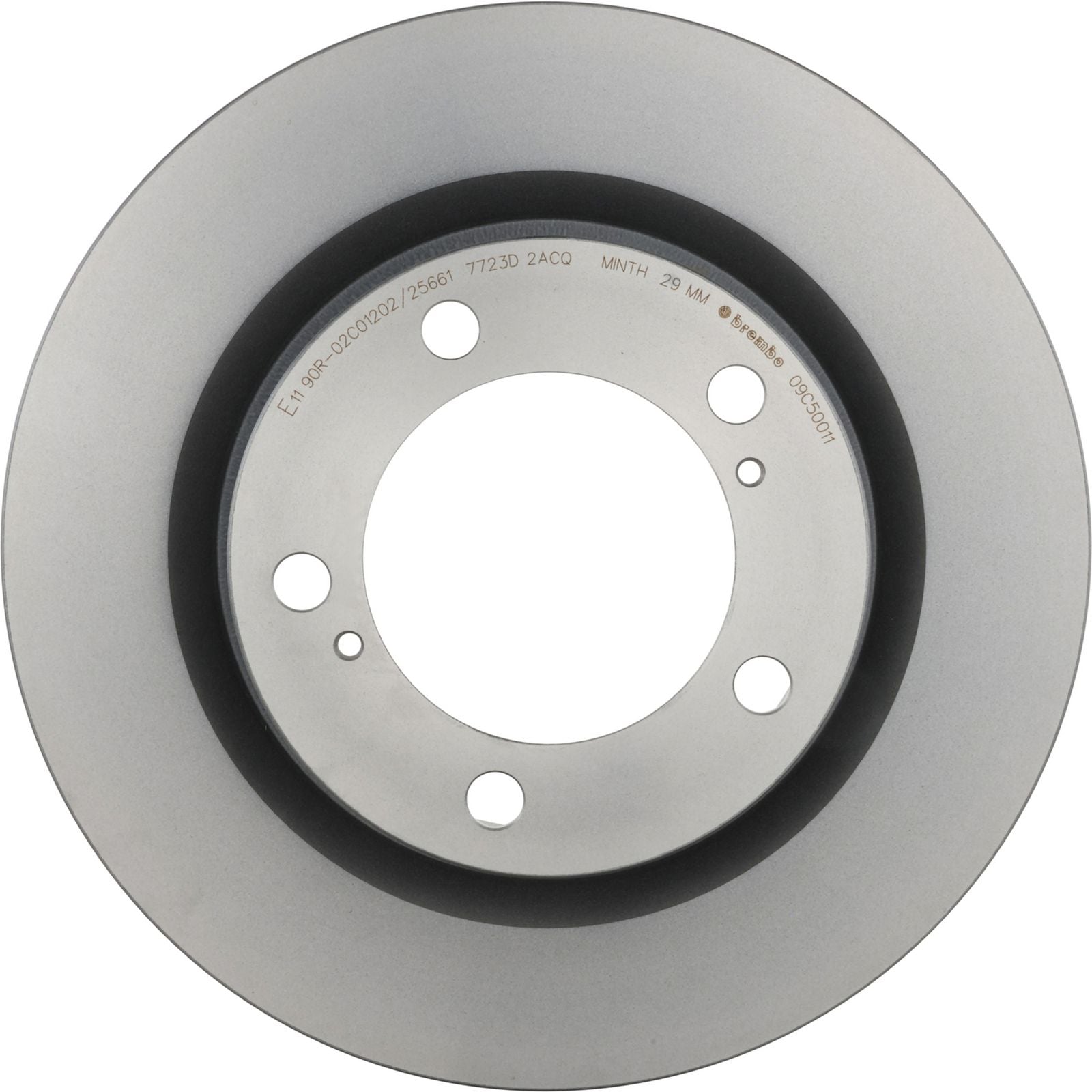 PRIME UV Coated Front Disc Brake Rotor - 09.C500.11_01