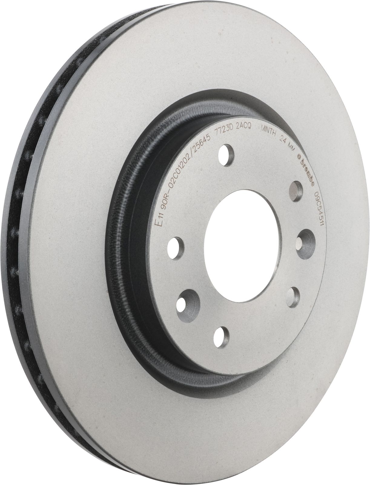 PRIME UV Coated Front Disc Brake Rotor - 09.C545.11_01