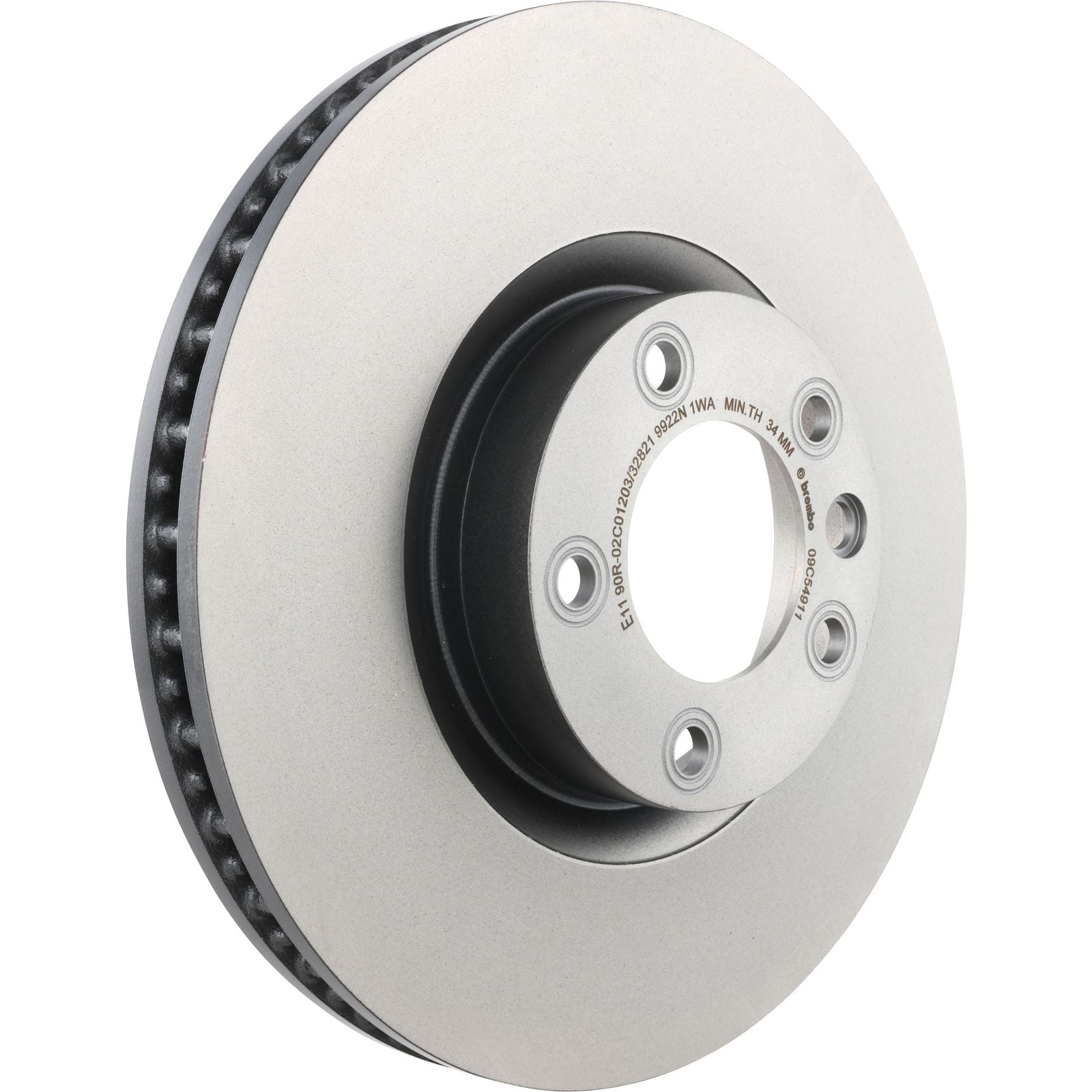 PRIME UV Coated Front Disc Brake Rotor - 09.C549.11_01