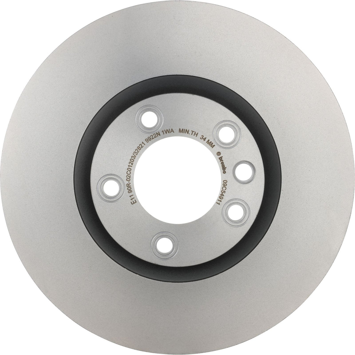 PRIME UV Coated Front Disc Brake Rotor - 09.C549.11_03