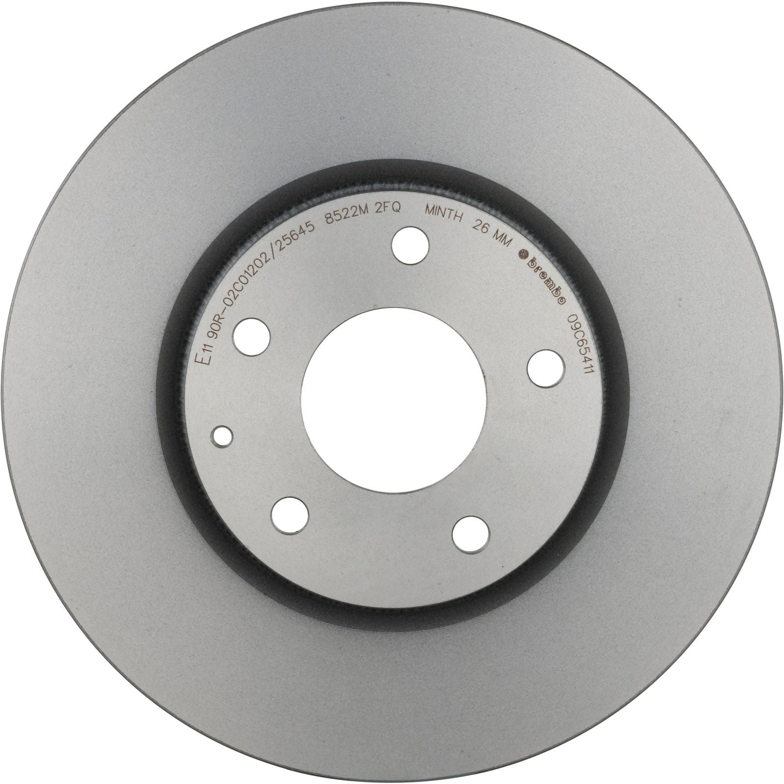 PRIME UV Coated Front Disc Brake Rotor - 09.C654.11_03