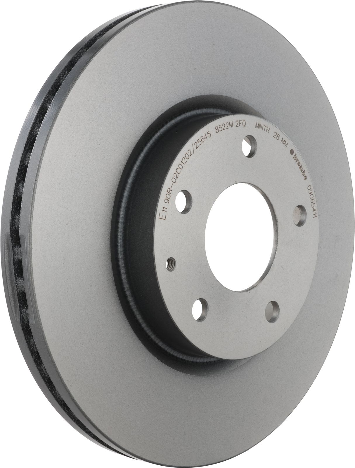 PRIME UV Coated Front Disc Brake Rotor - 09.C654.11_01
