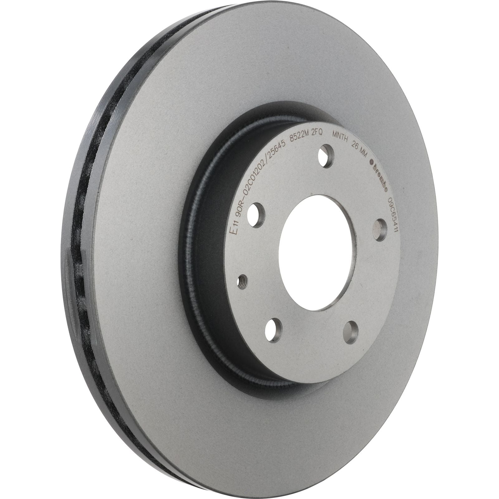 PRIME UV Coated Front Disc Brake Rotor - 09.C654.11_01