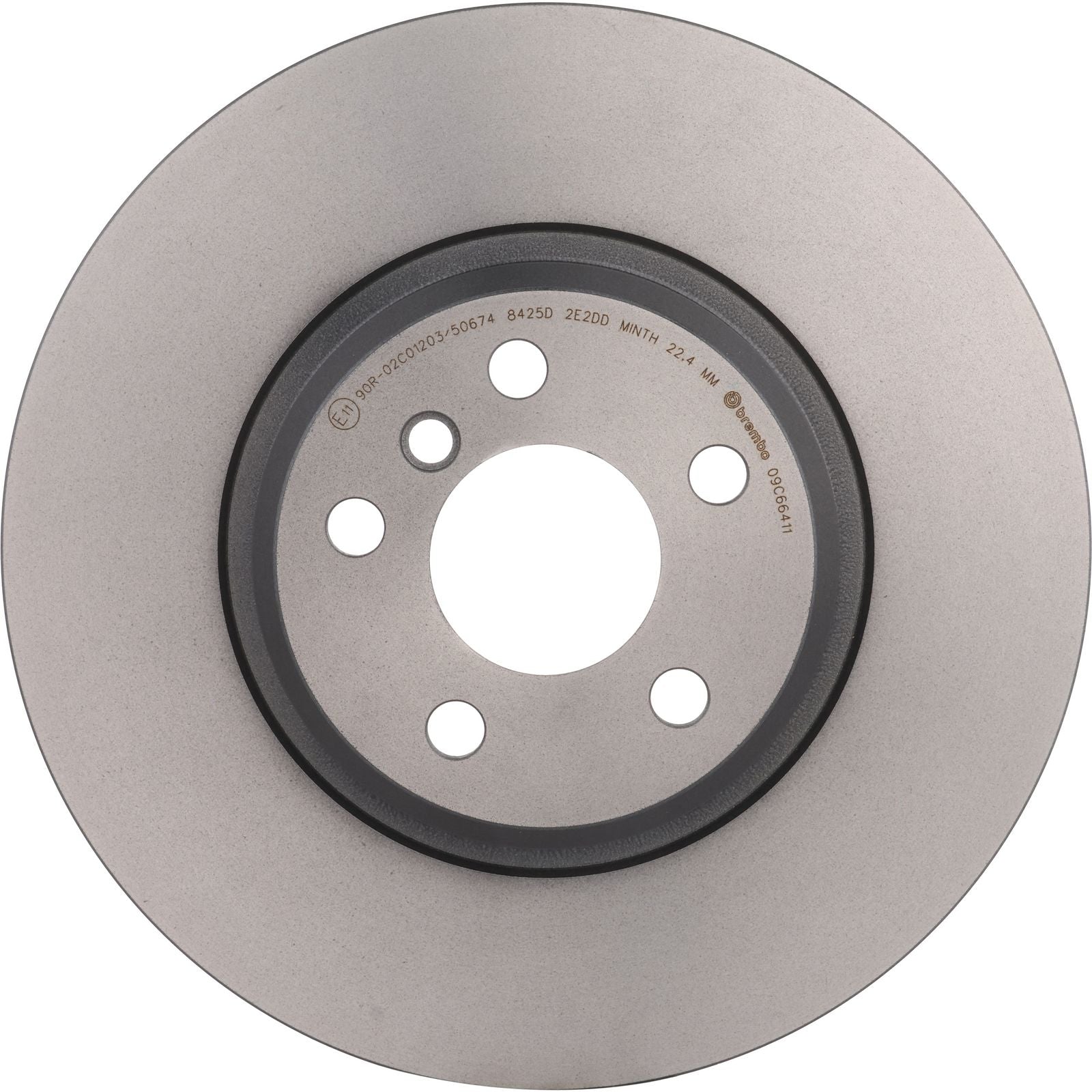 PRIME UV Coated Front Disc Brake Rotor - 09.C664.11_05