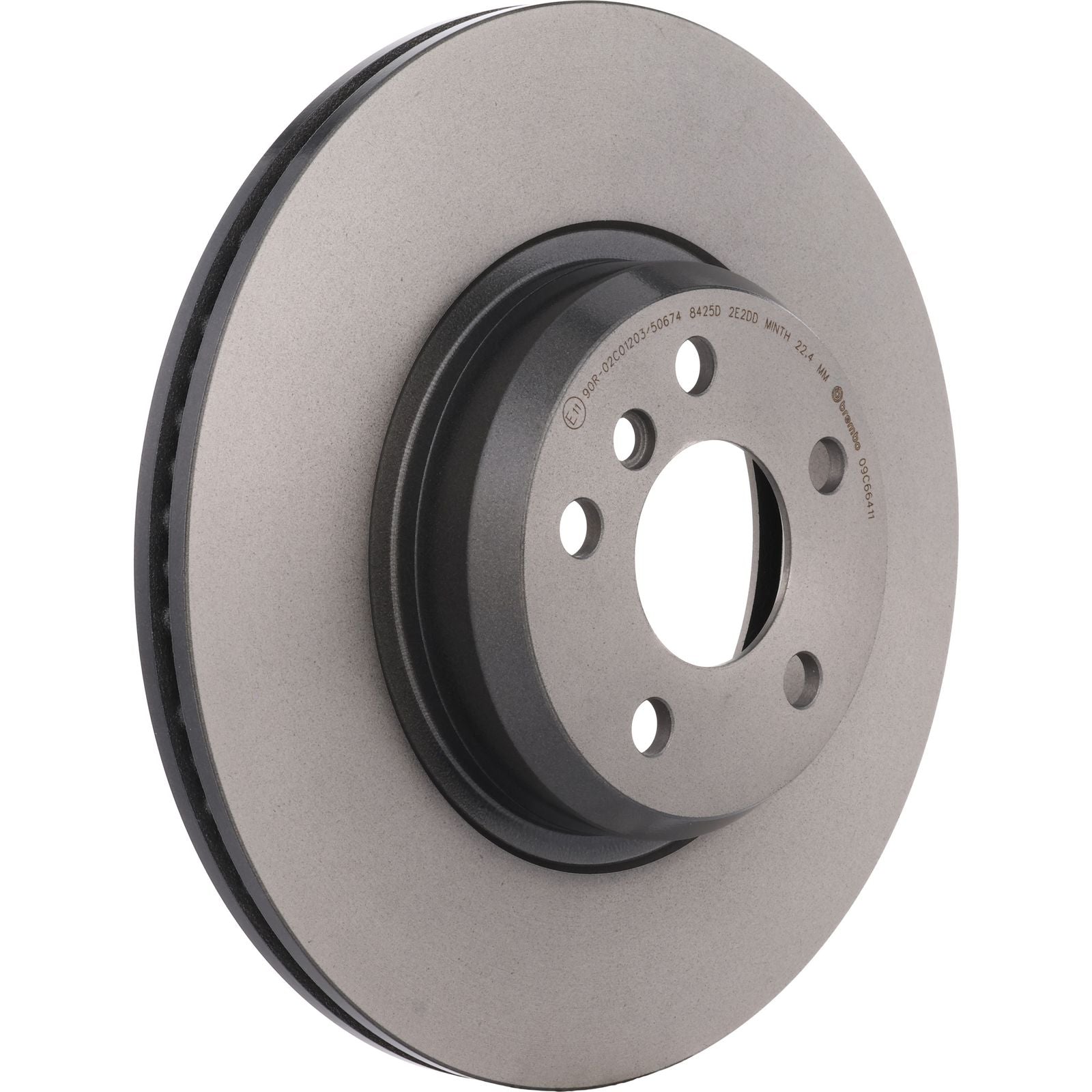 PRIME UV Coated Front Disc Brake Rotor - 09.C664.11_03