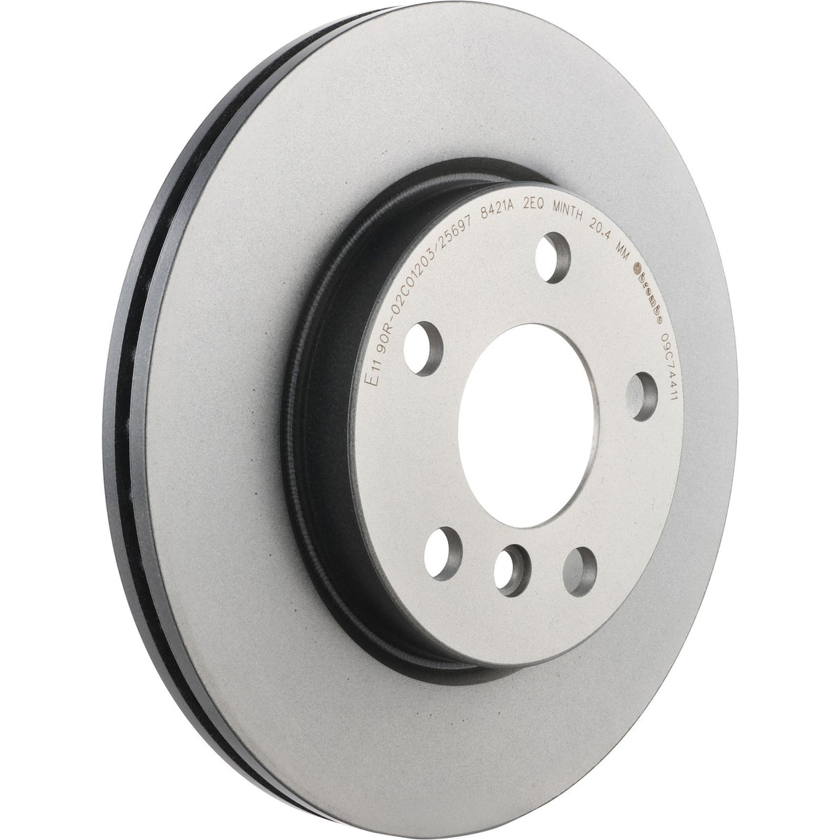 PRIME UV Coated Front Disc Brake Rotor - 09.C744.11_01