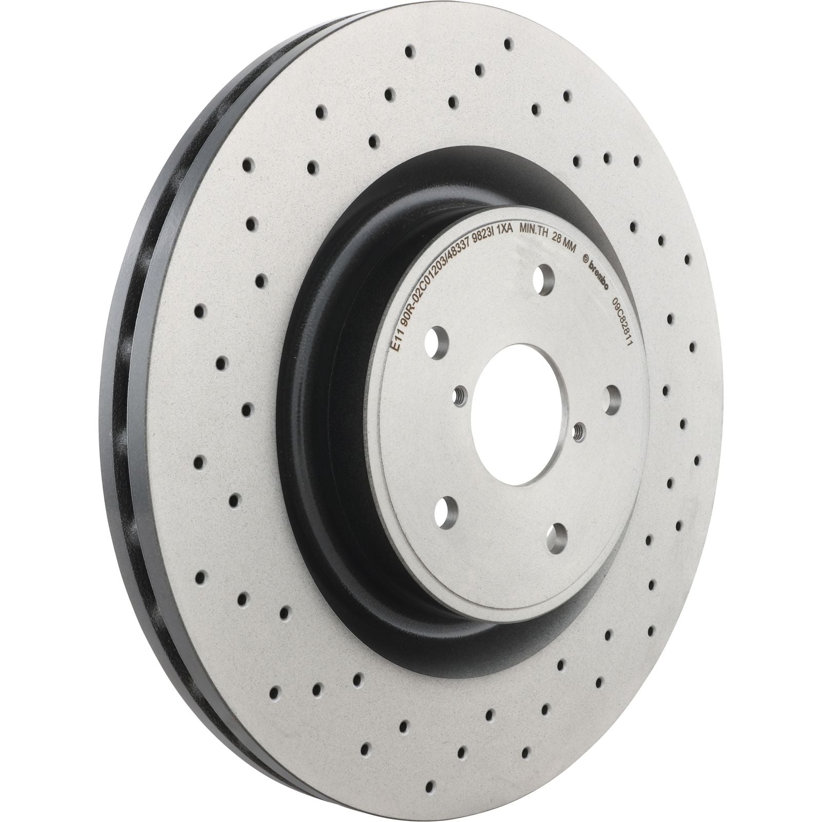 PRIME UV Coated Front Disc Brake Rotor - 09.C828.11_01