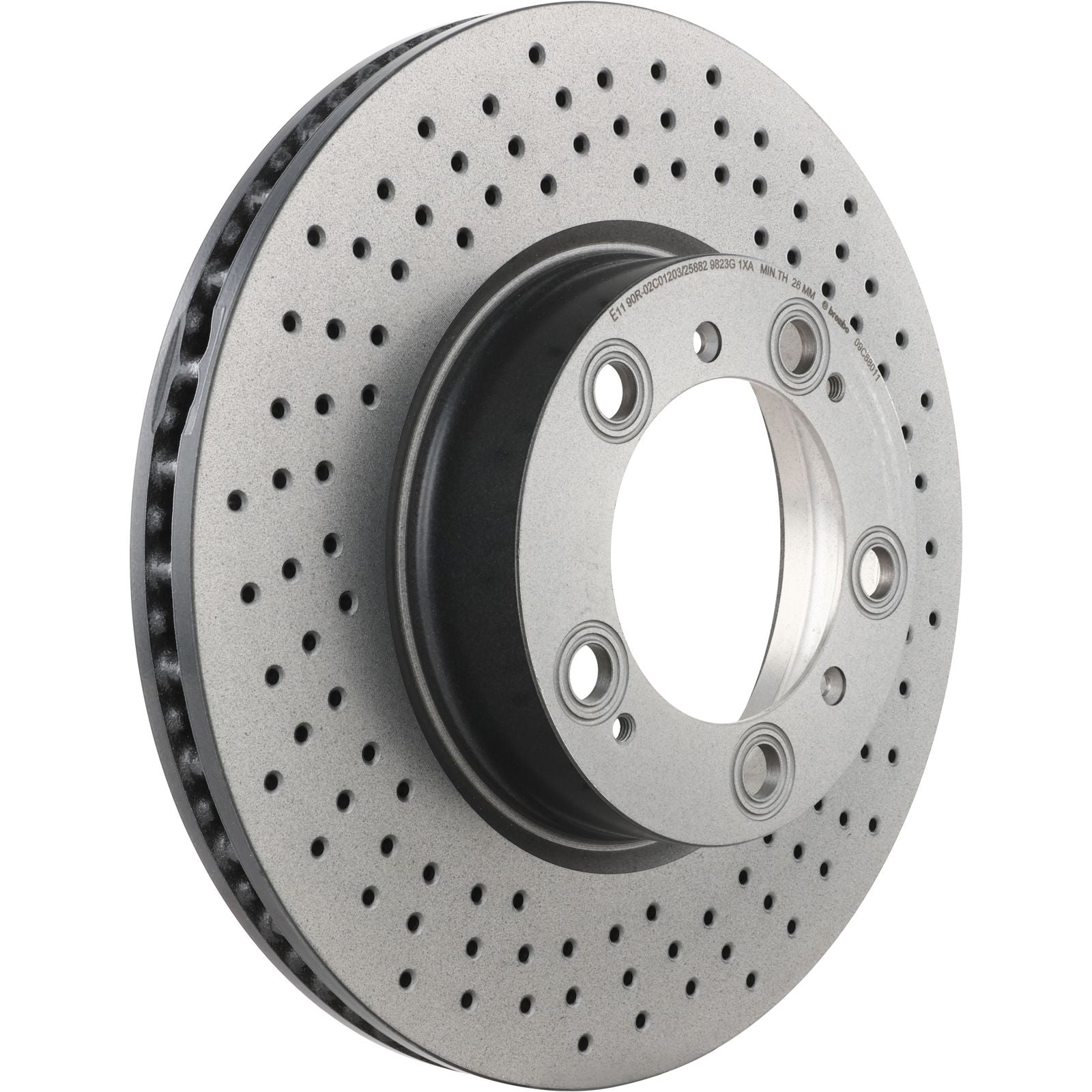 PRIME UV Coated Front Disc Brake Rotor - 09.C880.11_01