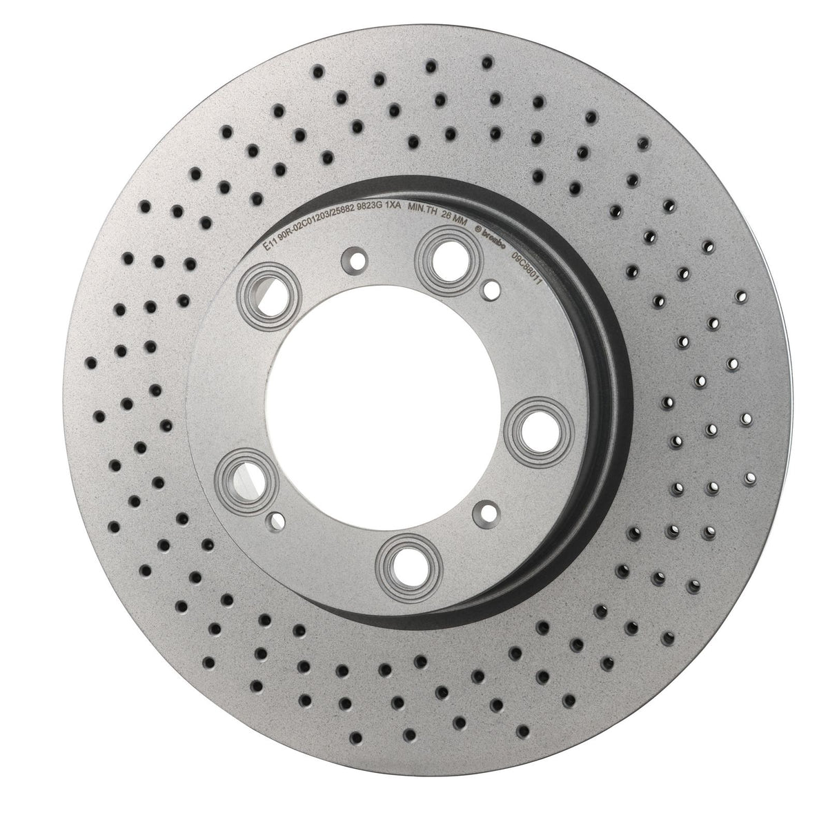 PRIME UV Coated Front Disc Brake Rotor - 09.C880.11_07