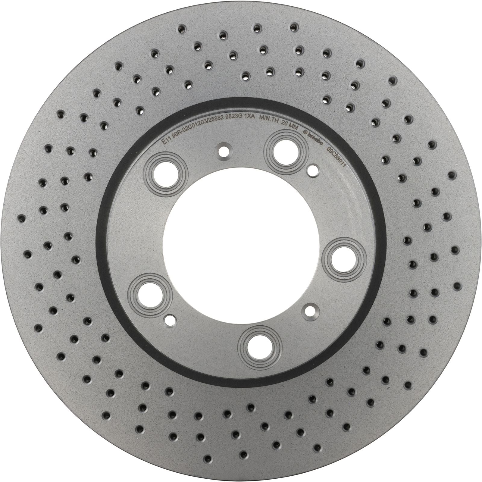 PRIME UV Coated Front Disc Brake Rotor - 09.C880.11_03