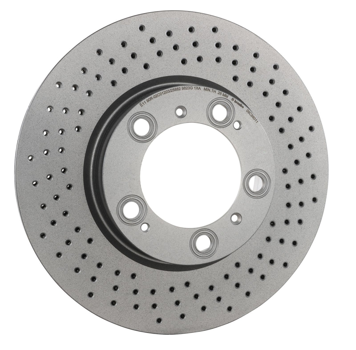 PRIME UV Coated Front Disc Brake Rotor - 09.C880.11_29