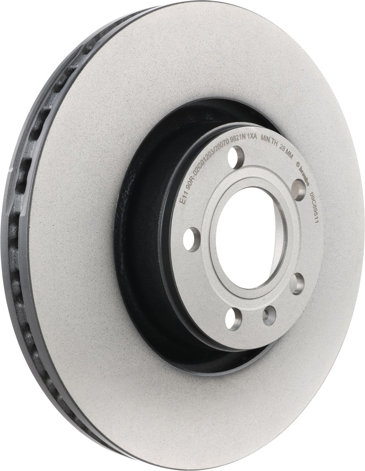 PRIME UV Coated Front Disc Brake Rotor - 09.C895.11_01