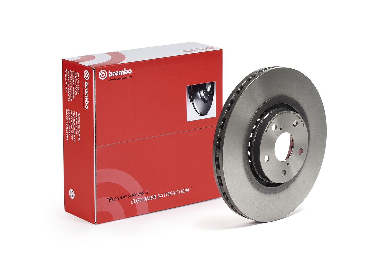 PRIME UV Coated Front Disc Brake Rotor - 09.C932.11_01