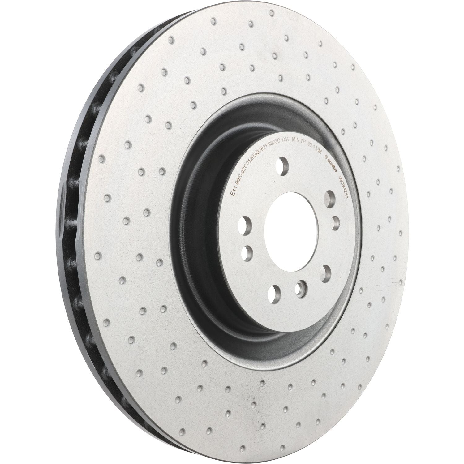 PRIME UV Coated Front Disc Brake Rotor - 09.C942.11_01