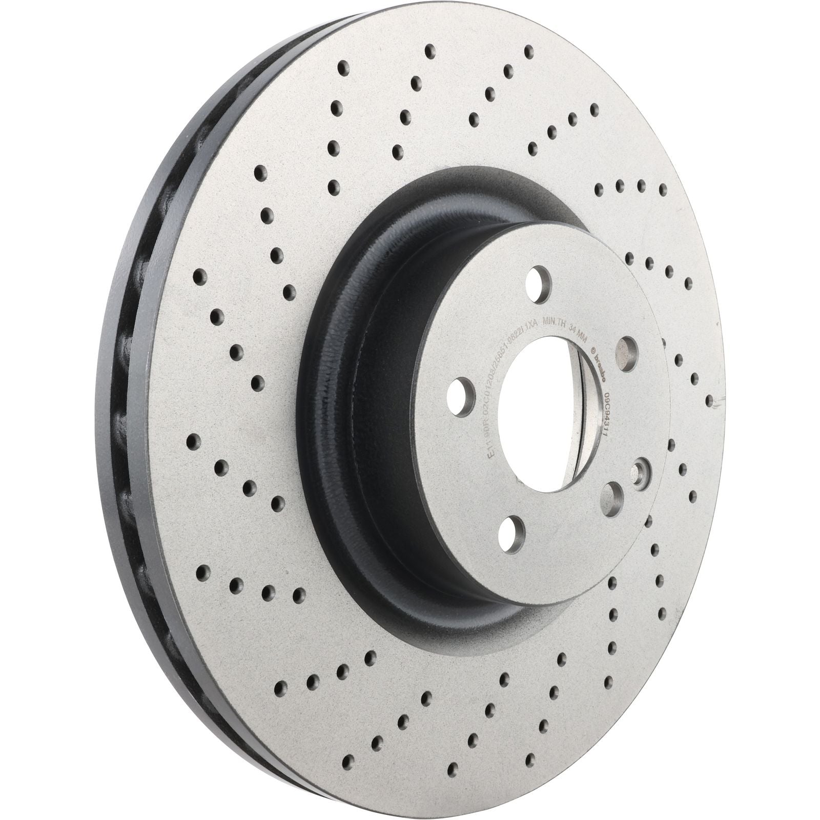 PRIME UV Coated Front Disc Brake Rotor - 09.C943.11_01