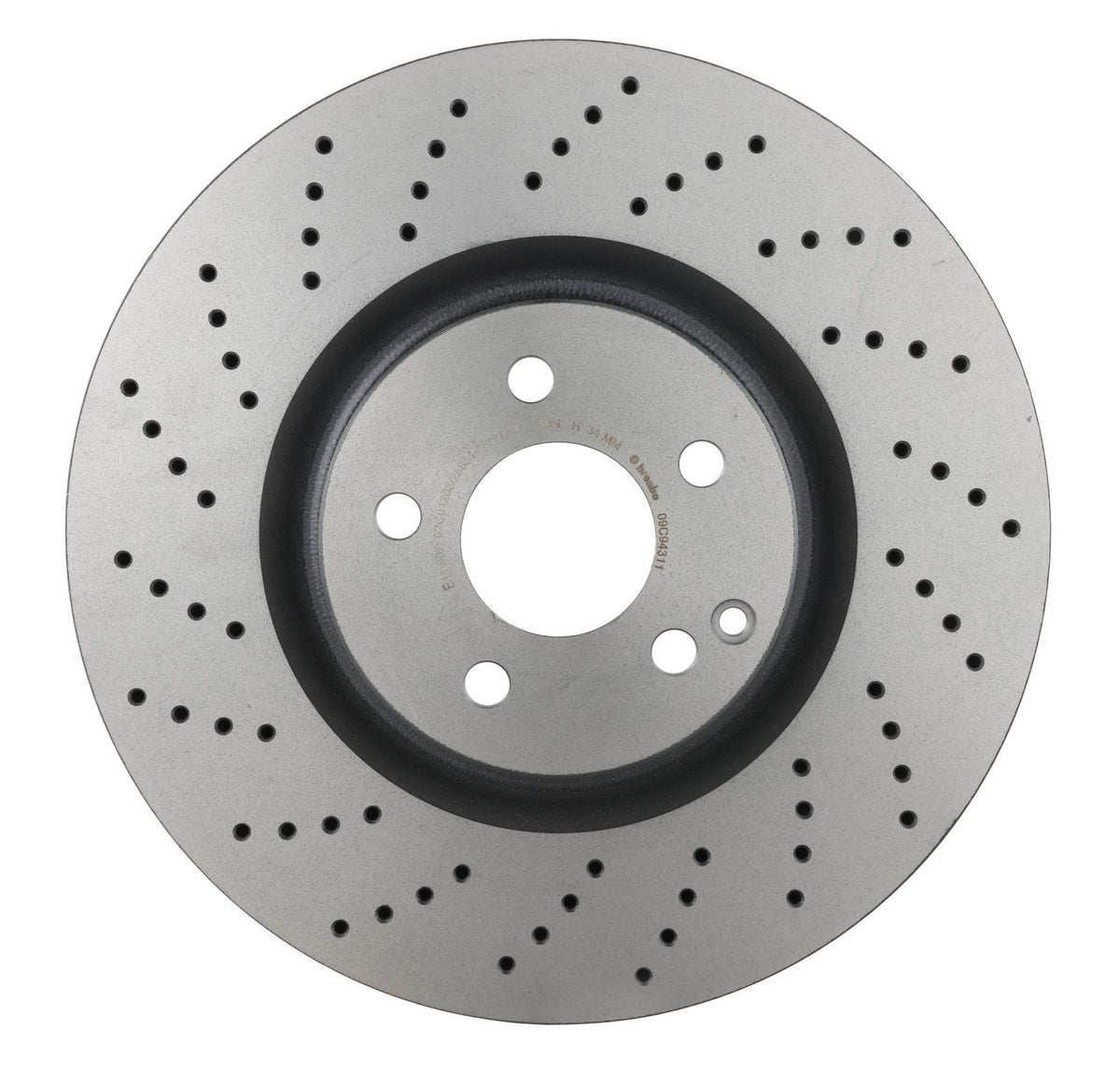 PRIME UV Coated Front Disc Brake Rotor - 09.C943.11_06
