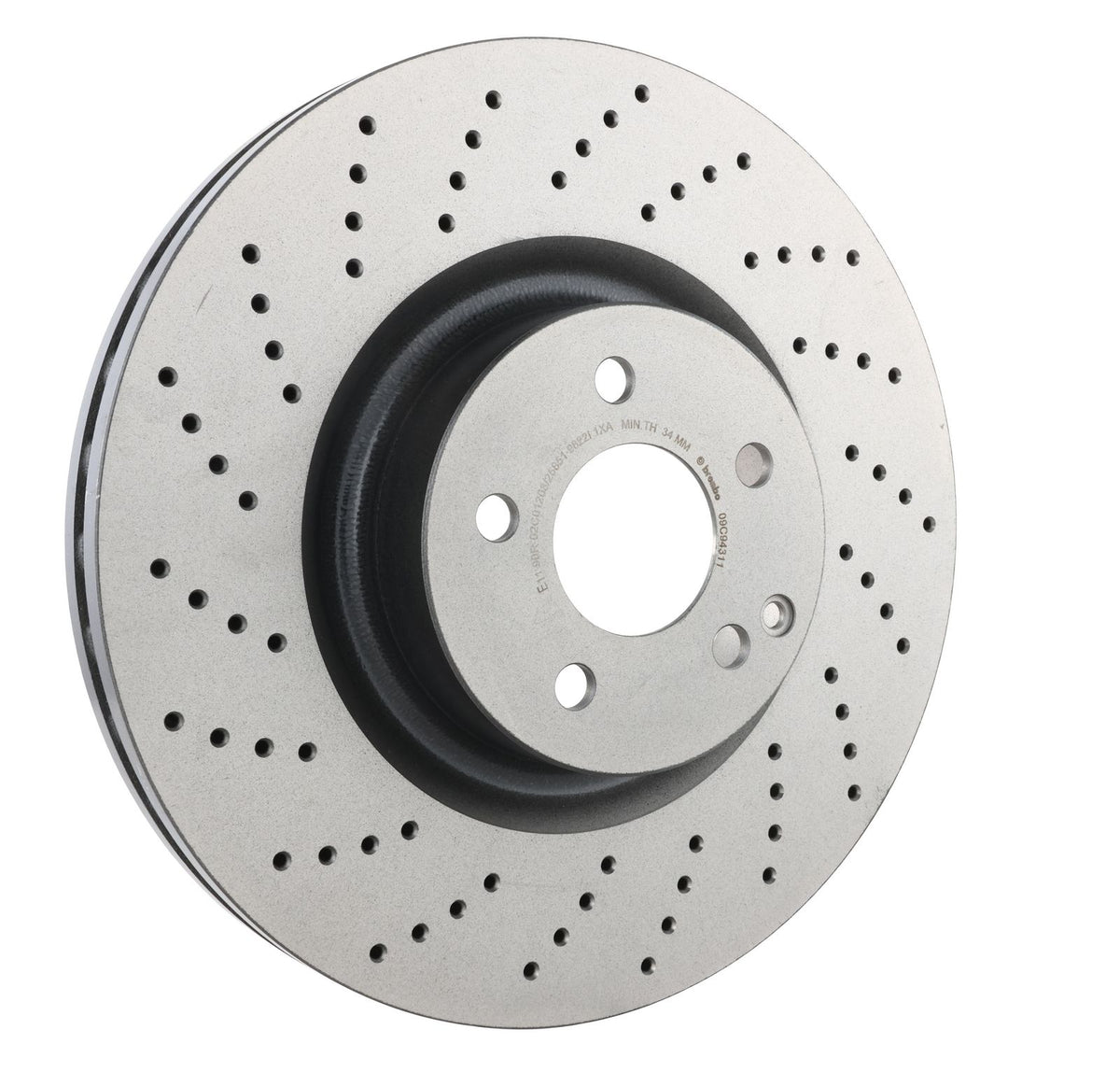 PRIME UV Coated Front Disc Brake Rotor - 09.C943.11_28