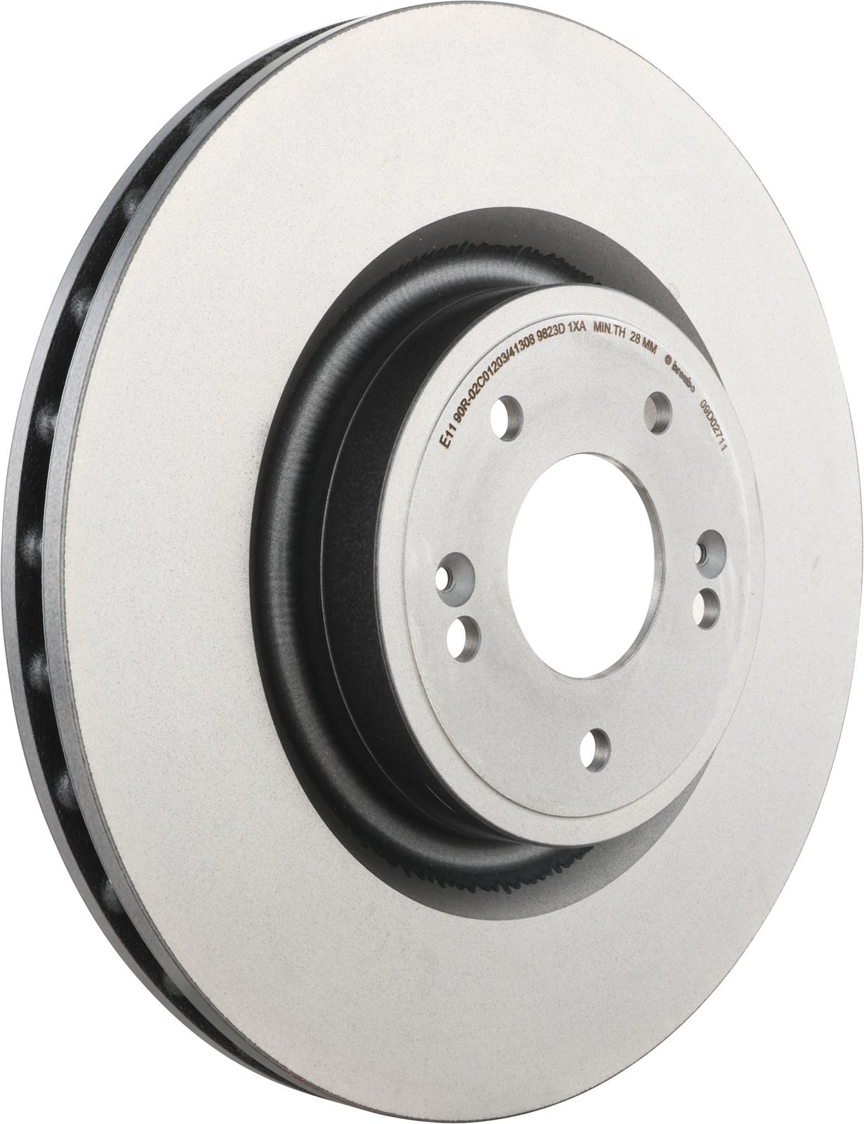 PRIME UV Coated Front Disc Brake Rotor - 09.D027.11_01