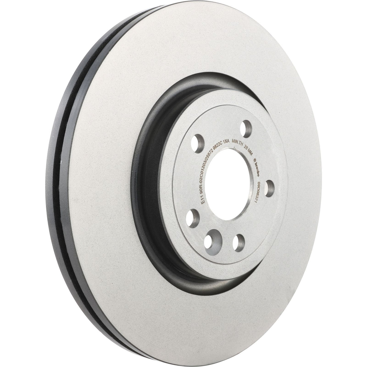 PRIME UV Coated Front Disc Brake Rotor - 09.D063.21_01