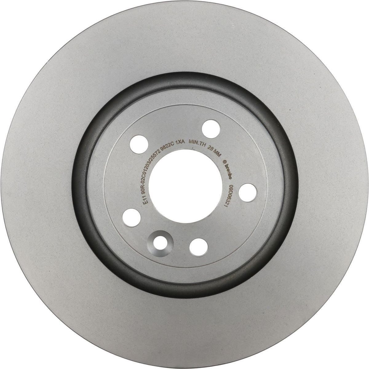 PRIME UV Coated Front Disc Brake Rotor - 09.D063.21_03