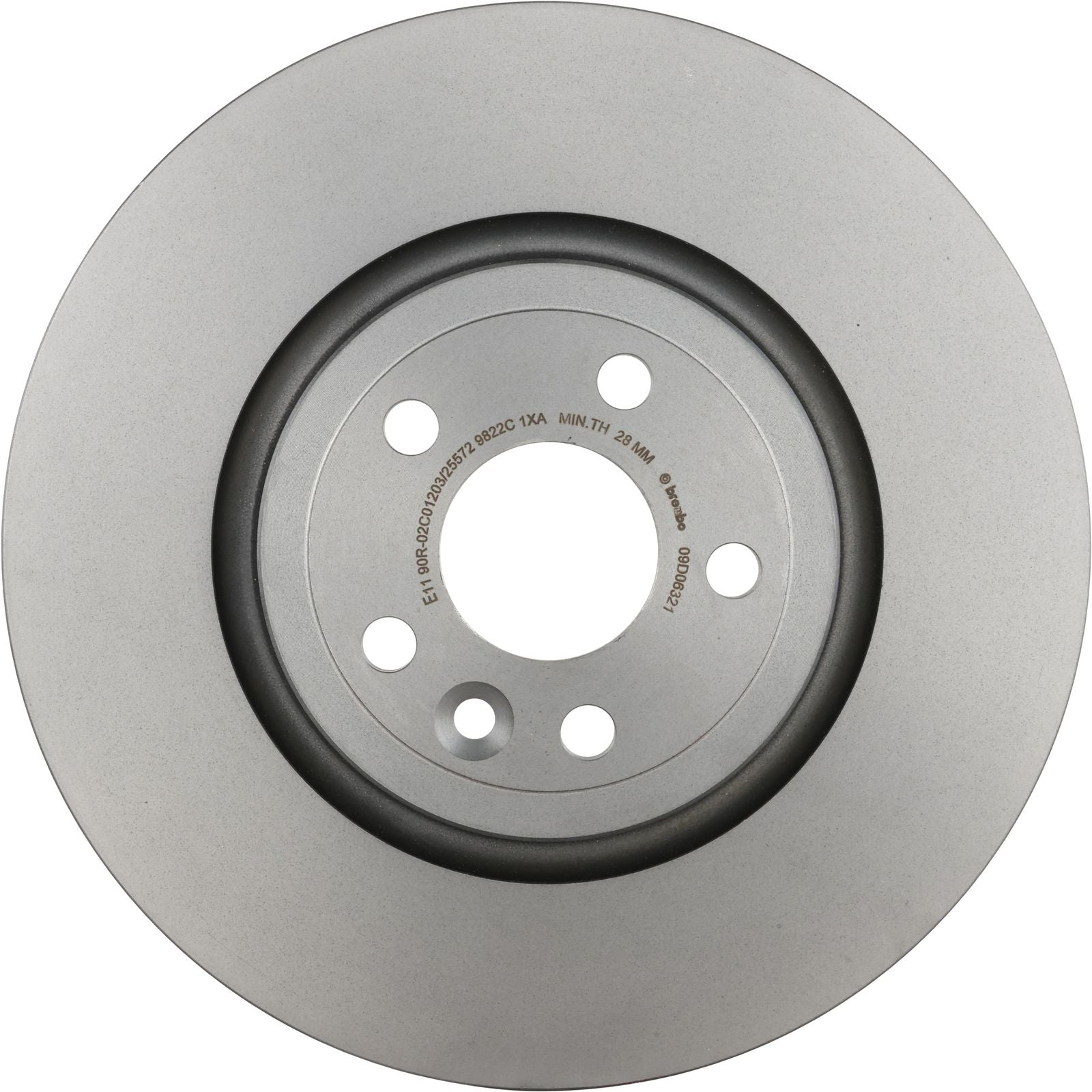 PRIME UV Coated Front Disc Brake Rotor - 09.D063.21_03