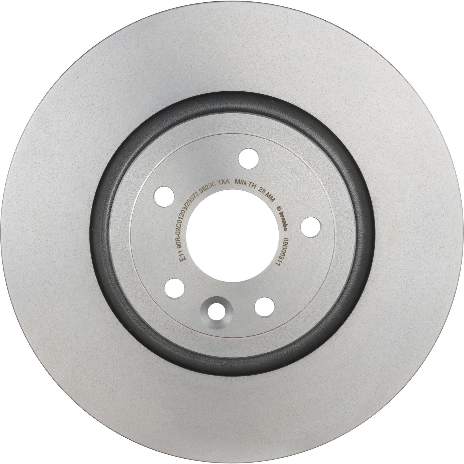 PRIME UV Coated Front Disc Brake Rotor - 09.D063.11_03