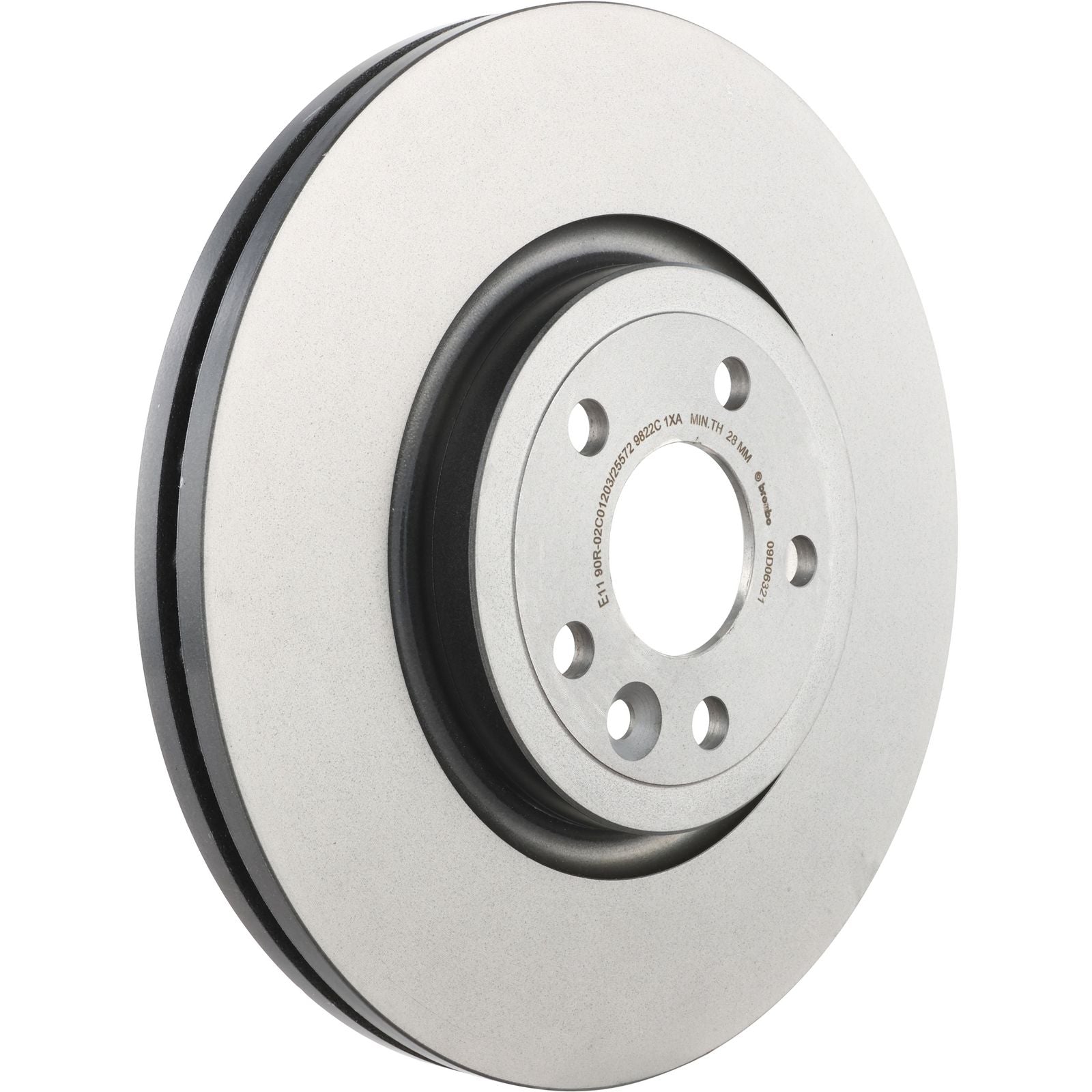 PRIME UV Coated Front Disc Brake Rotor - 09.D063.21_01