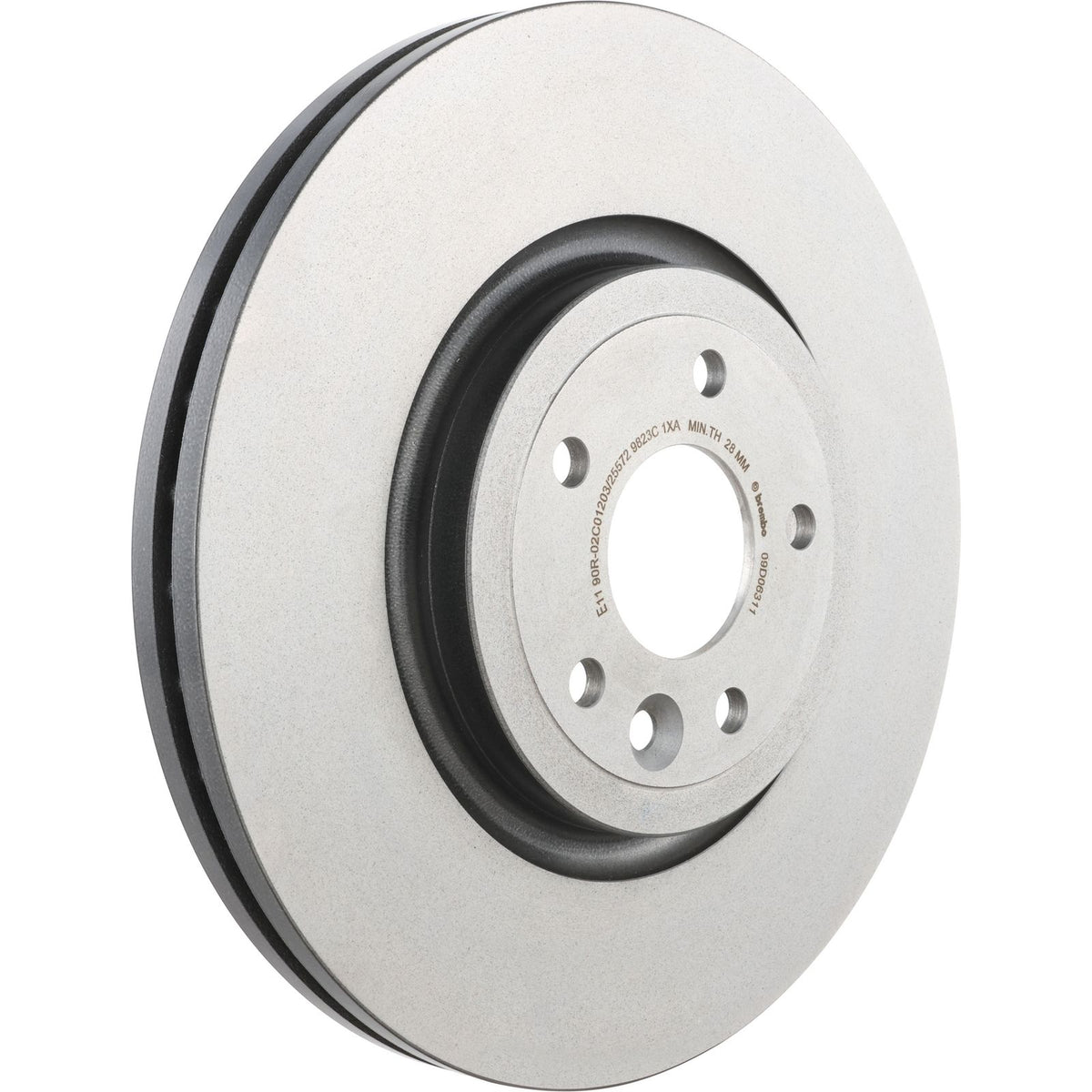 PRIME UV Coated Front Disc Brake Rotor - 09.D063.11_01