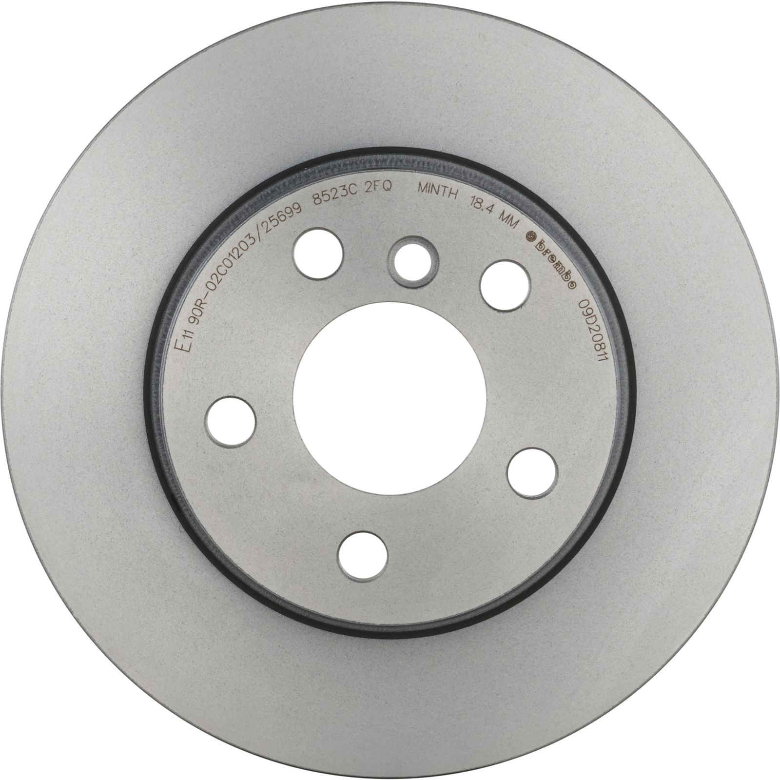 PRIME UV Coated Front Disc Brake Rotor - 09.D208.11_01