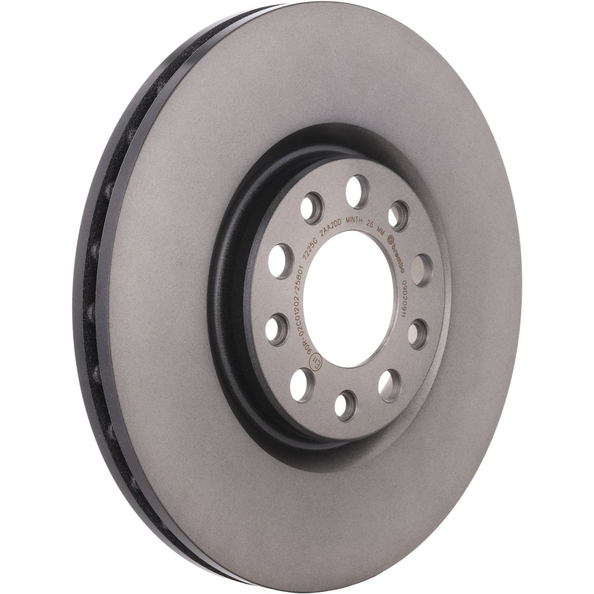 PRIME UV Coated Front Disc Brake Rotor - 09.D209.11_06