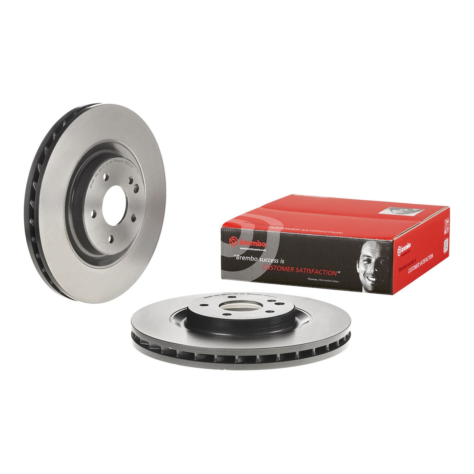 PRIME UV Coated Front Disc Brake Rotor - 09.D231.11_01