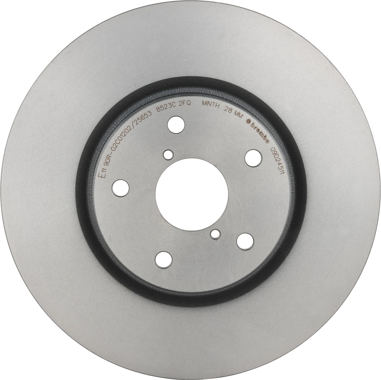PRIME UV Coated Front Disc Brake Rotor - 09.D245.11_03