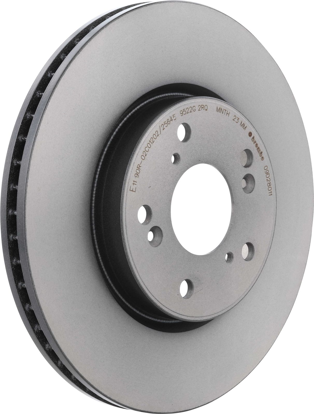PRIME UV Coated Front Disc Brake Rotor - 09.D280.11_01