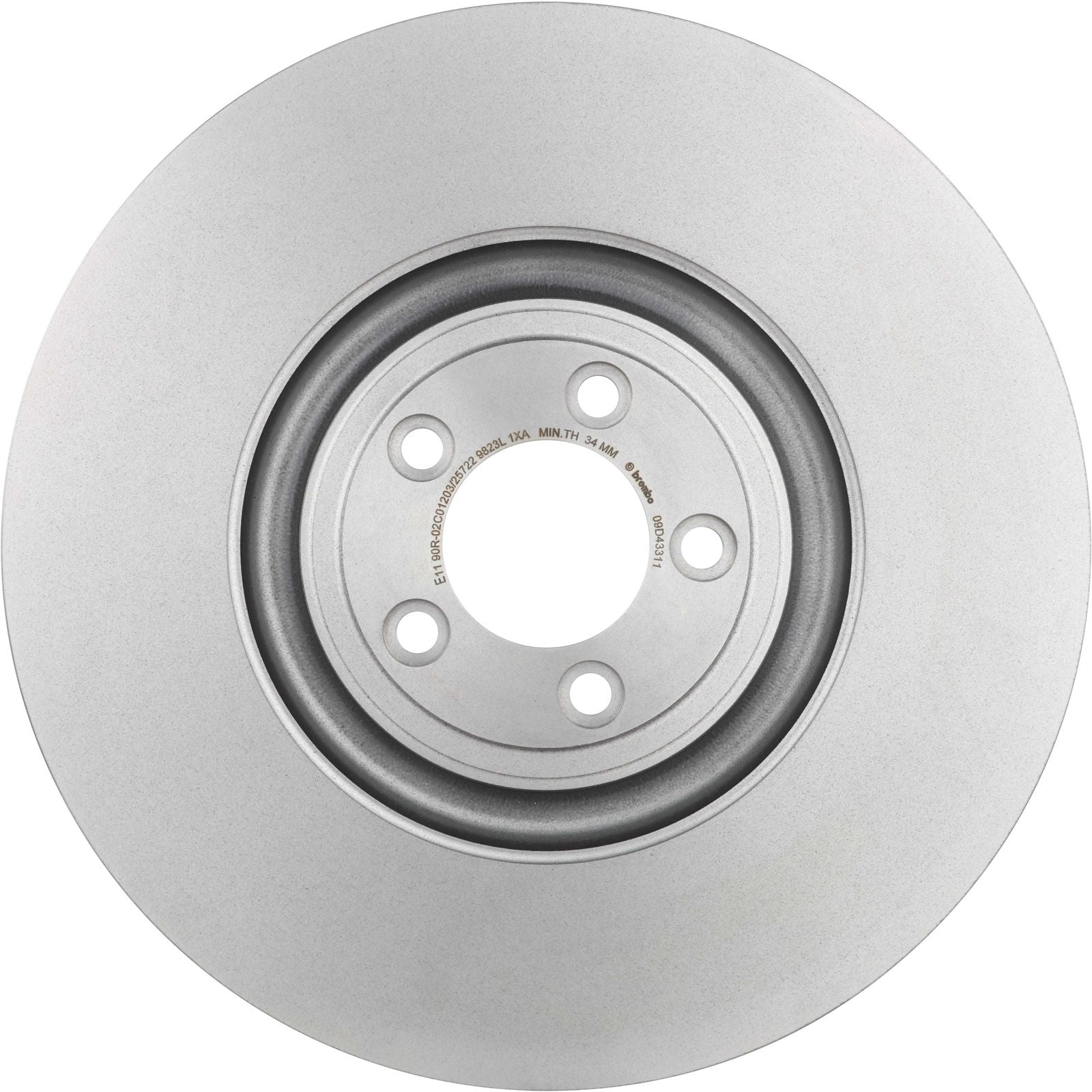 PRIME UV Coated Front Disc Brake Rotor - 09.D433.11_03