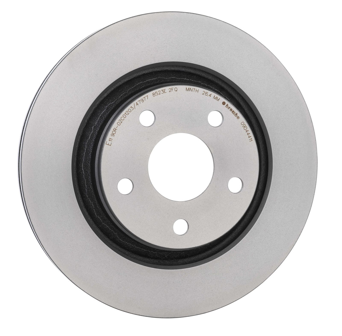 PRIME UV Coated Front Disc Brake Rotor - 09.D444.11_30