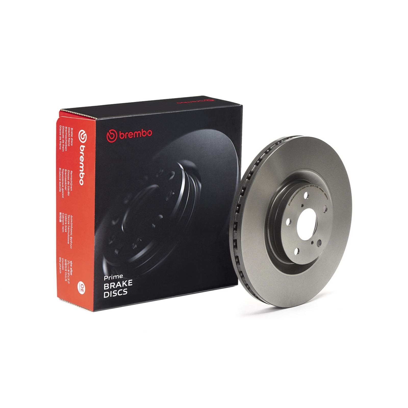 PRIME UV Coated Front Disc Brake Rotor - 09.D507.11_04