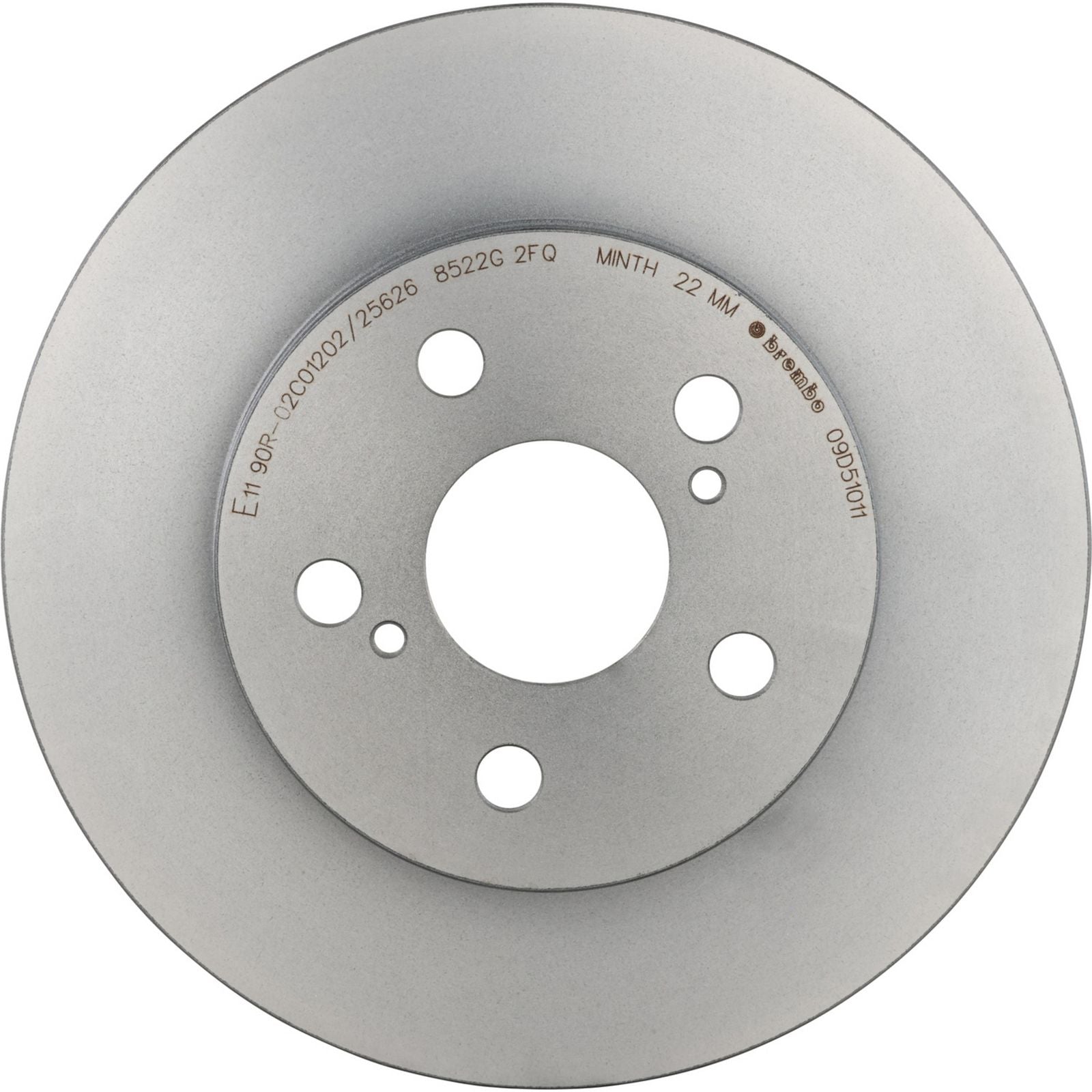PRIME UV Coated Front Disc Brake Rotor - 09.D510.11_03