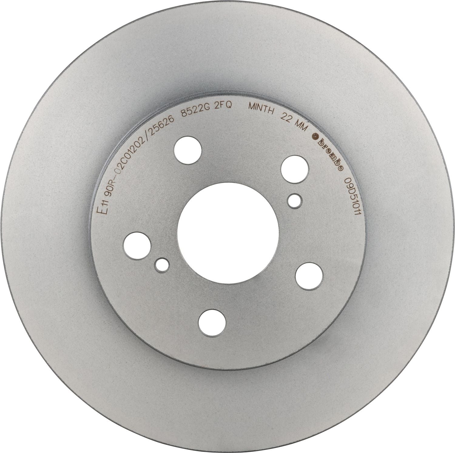 PRIME UV Coated Front Disc Brake Rotor - 09.D510.11_03