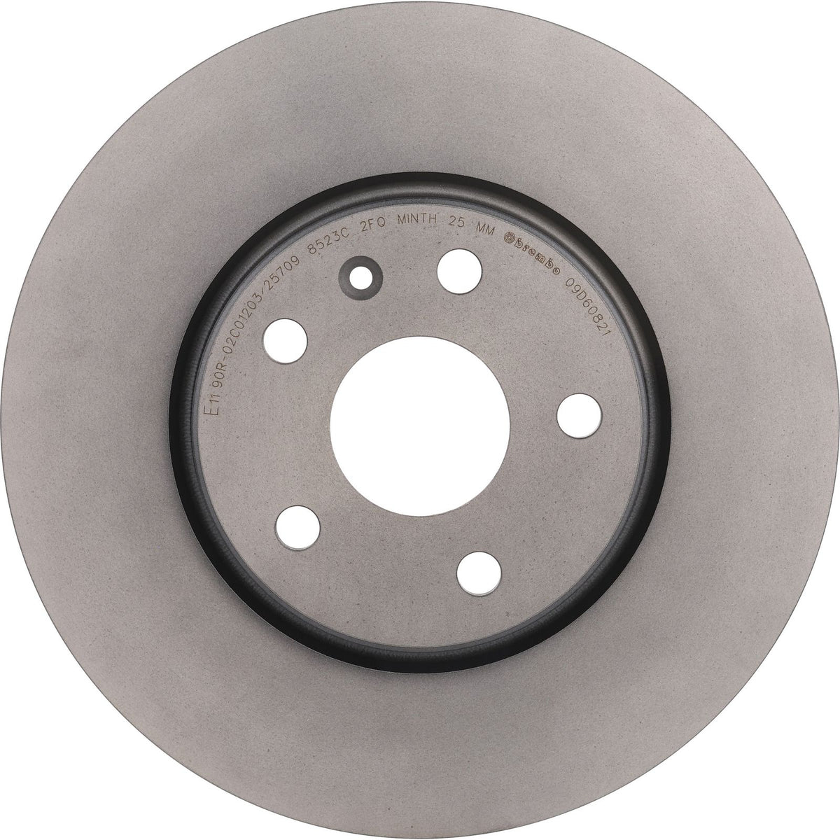 PRIME UV Coated Front Disc Brake Rotor - 09.D608.21_01