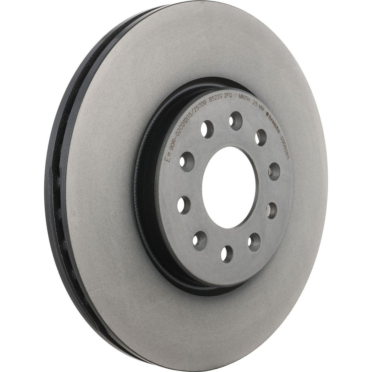 PRIME UV Coated Front Disc Brake Rotor - 09.D608.11_01