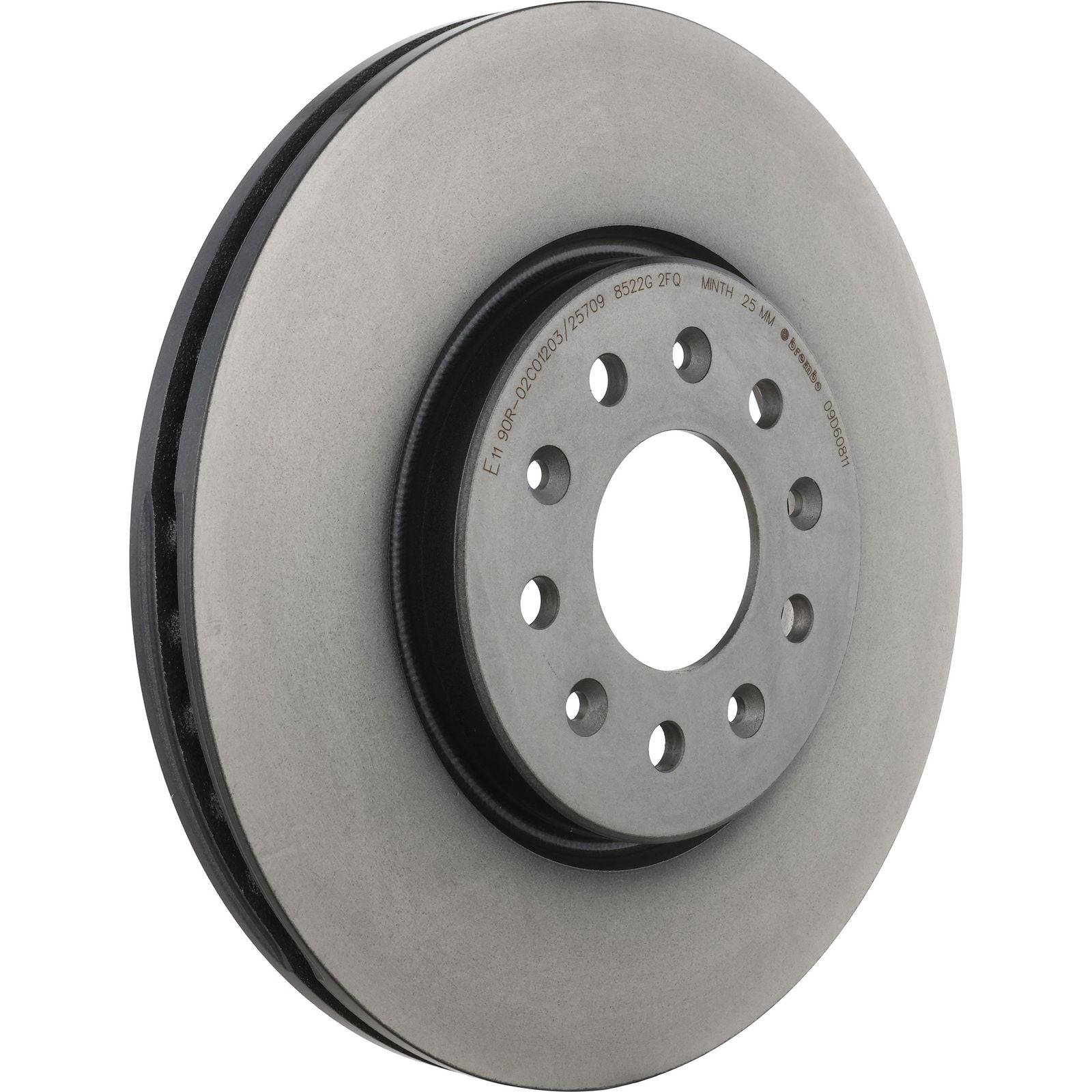 PRIME UV Coated Front Disc Brake Rotor - 09.D608.11_01