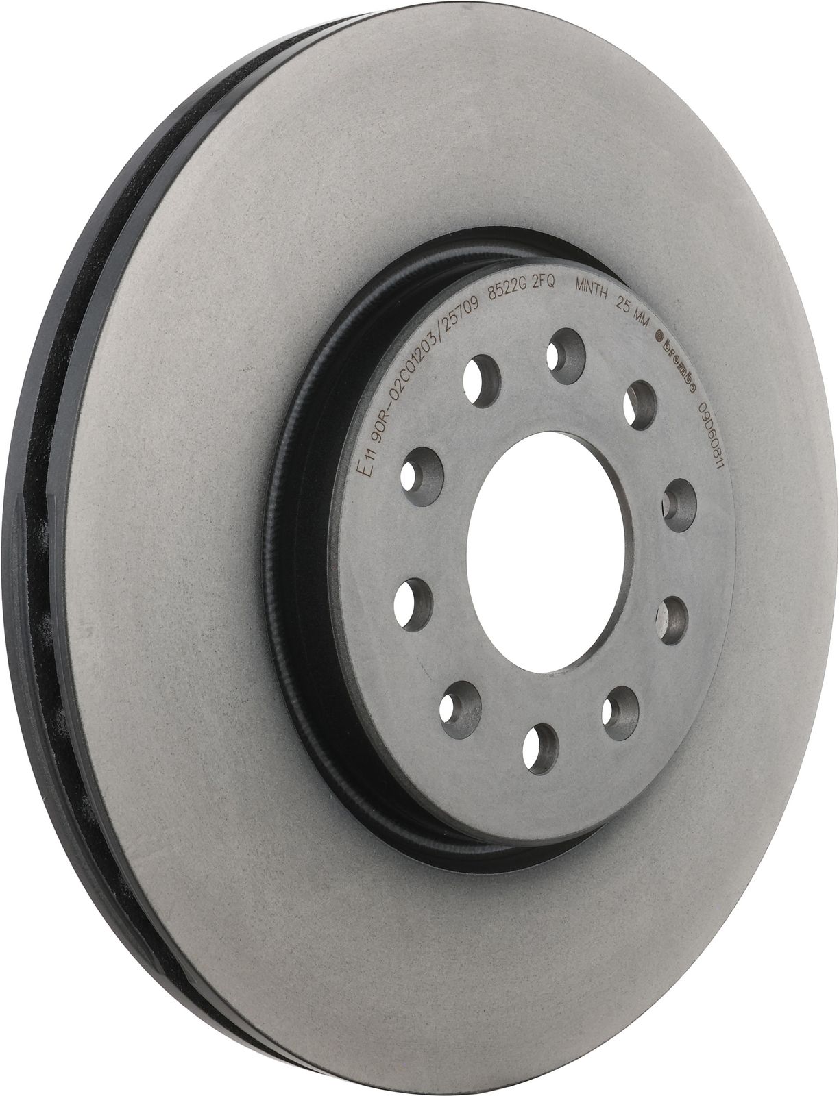 PRIME UV Coated Front Disc Brake Rotor - 09.D608.11_01