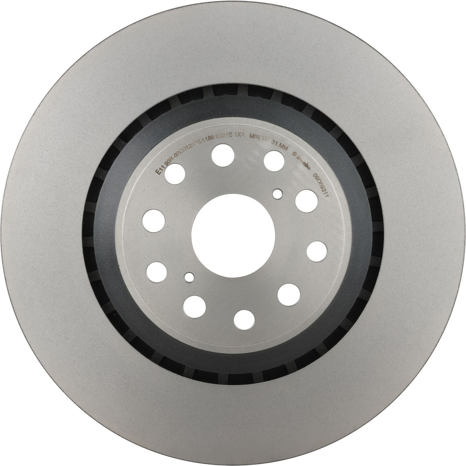 PRIME UV Coated Front Disc Brake Rotor - 09.D693.11_05